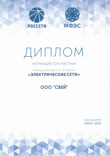 Электрические сети 2019